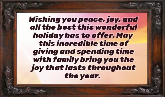 Best Christmas Message For Everyone