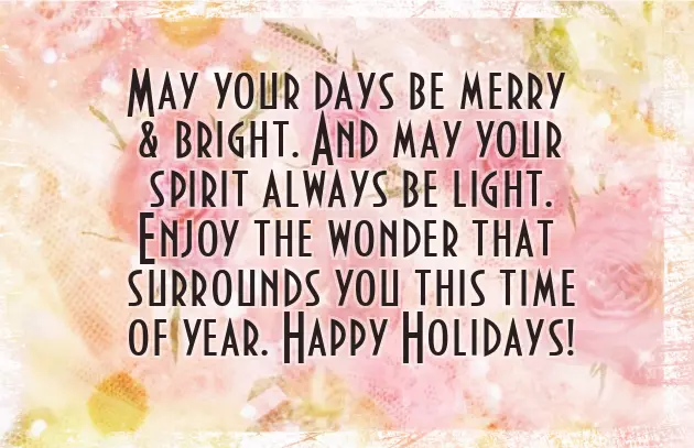 Best Holiday Greetings