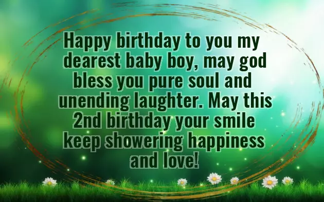 Birthday Greetings For A Kid Boy