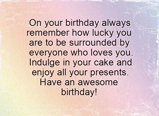 Bday Msg For Kids