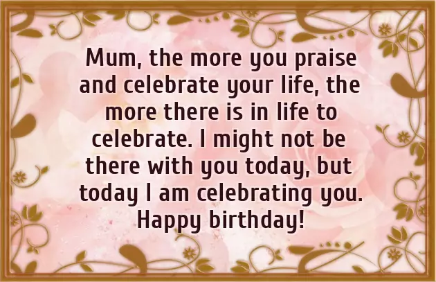 Special Mum Birthday Quotes