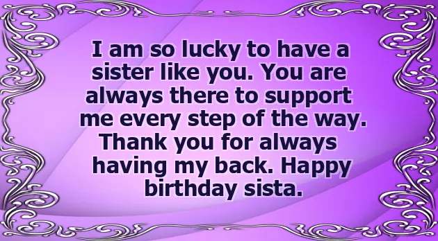 Happy Birthday Funny Wishes For Sister
