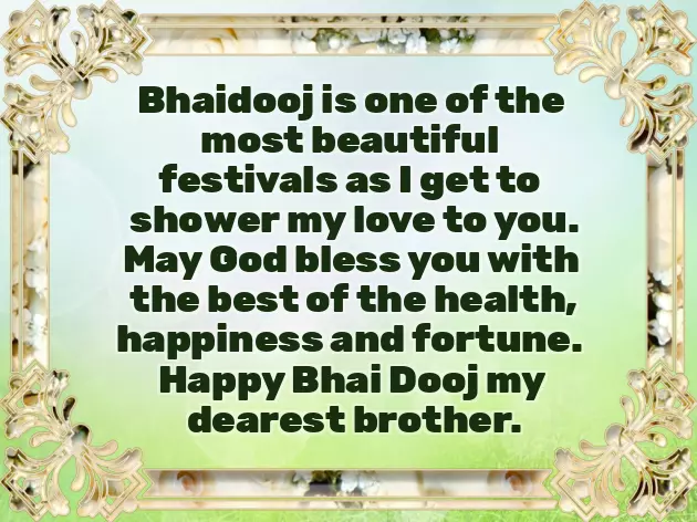 Happy Bhai Dooj Wishes