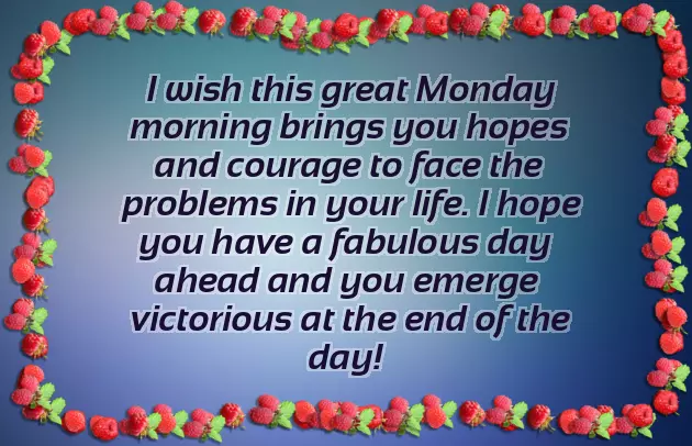 Monday Morning Greetings And Blessings
