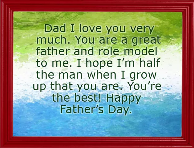 Fathers Day Message For My Son