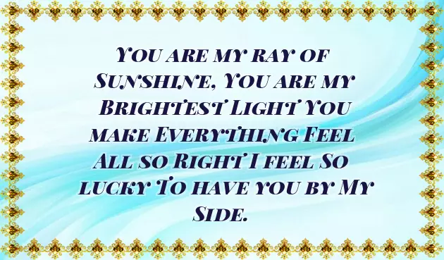 Good Morning Msg For Gf In English