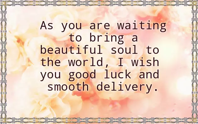 Wishes Before Giving Birth Wishes Before Giving Birth