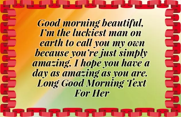 Mature Good Morning Message