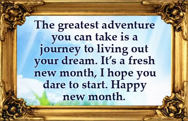 Best New Month Messages Best New Month Messages
