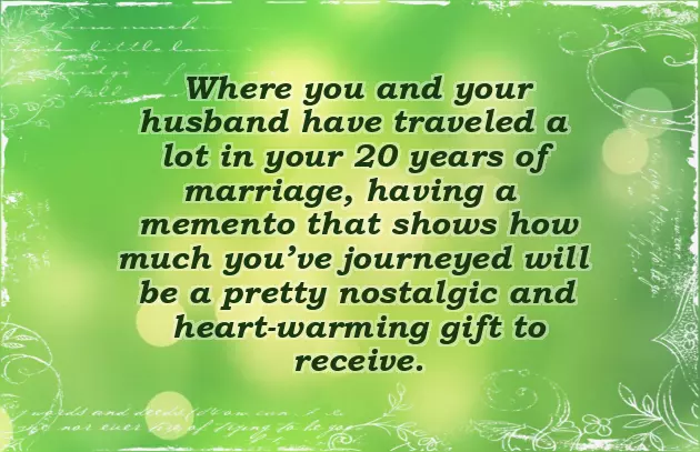 20Th Wedding Anniversary Gift For Wife