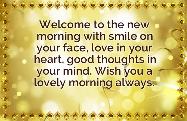 Good Morning Messages For Whatsapp