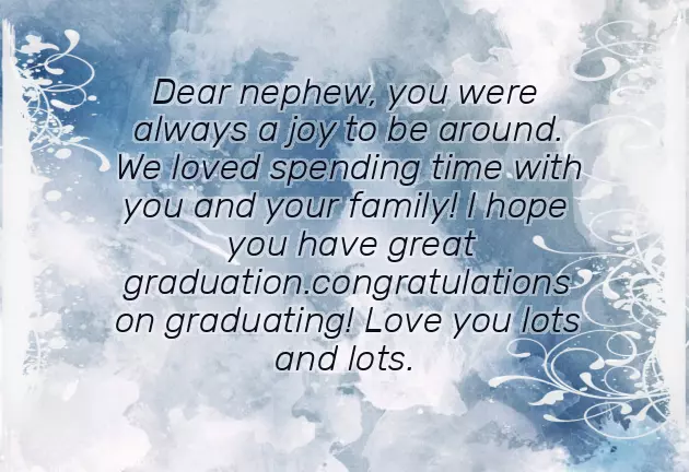 Congratulations To My Nephew Congratulations To My Nephew