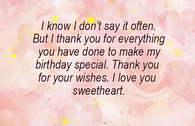 Cute Birthday Quotes For Girlfriend