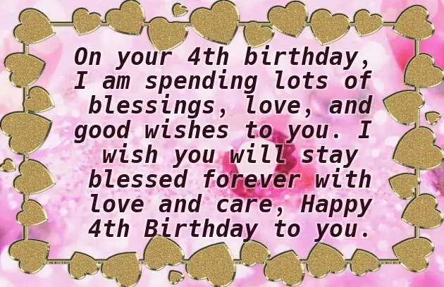 Birthday Wishes For 4 Year Old Baby Boy Birthday Wishes For 4 Year Old Baby Boy