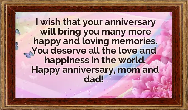 25Th Wedding Anniversary Wishes For Dad And Mom