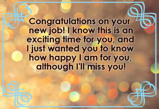 Congratulations To Coworker On Promotion