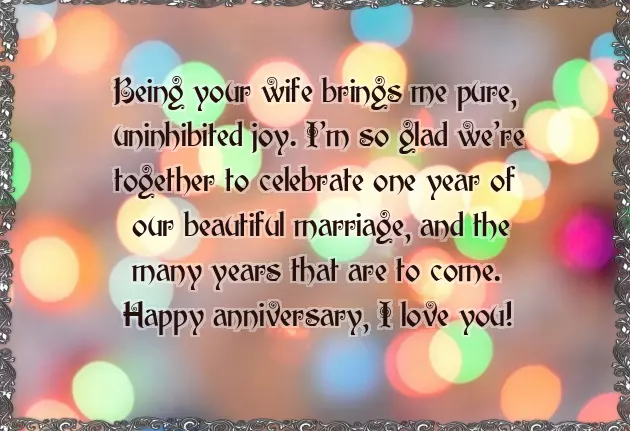 First Anniversary Quotes For Husband First Anniversary Quotes For Husband