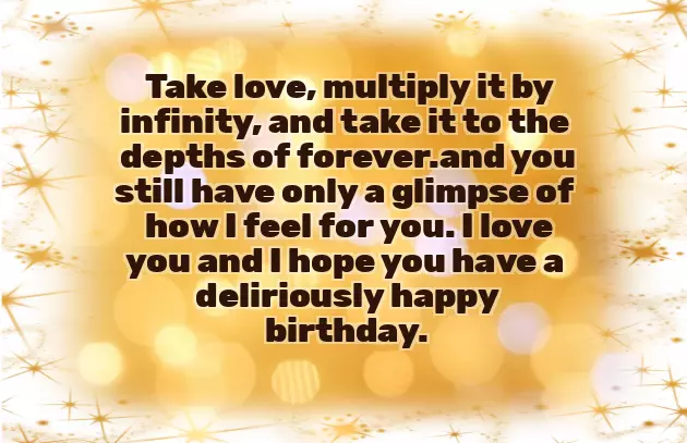 Husband Birthday Status English