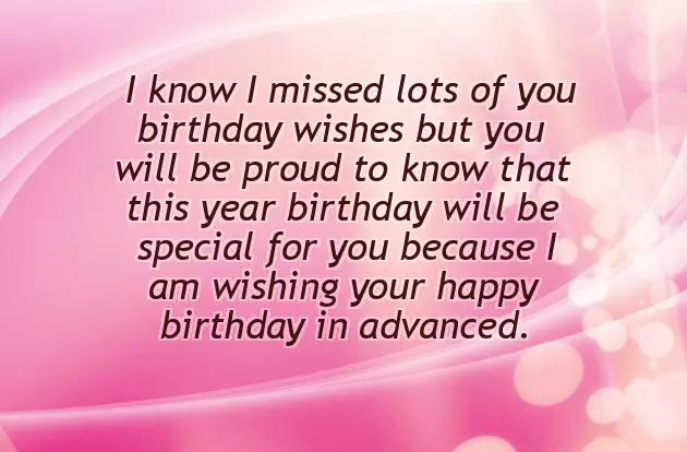 Happy Birthday In Advance To My Son