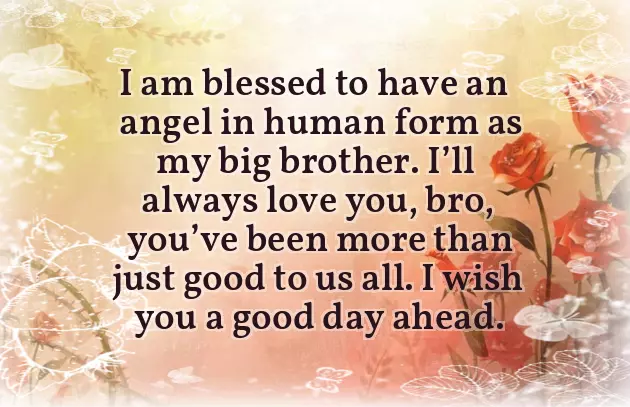 Good Morning Message For A Brother