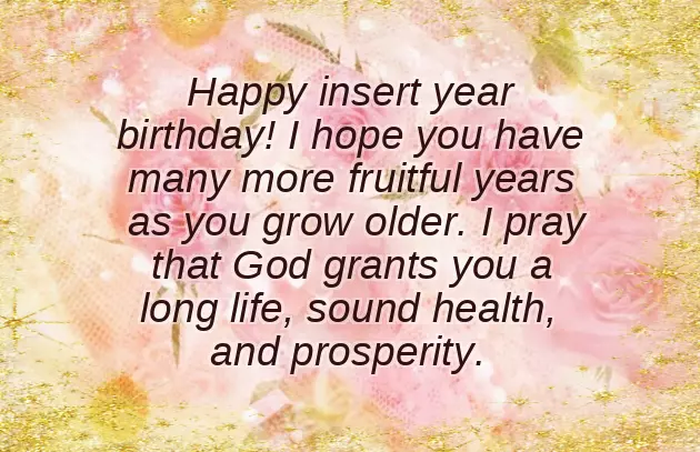 Birthday Wishes For 75 Year Old Man