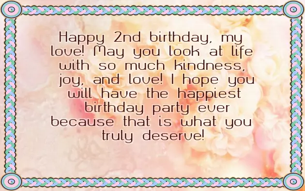 Birthday Wishes For My Son 2 Years Old