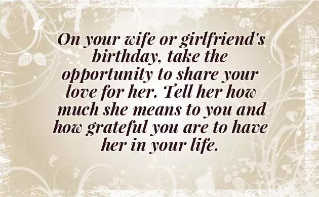 Happy Birthday Letter To Girlfriend