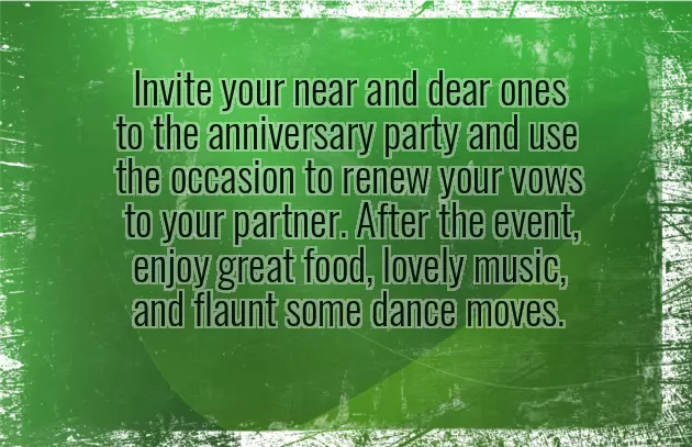 Anniversary Decor Ideas