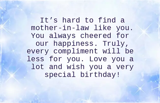 Happy Birthday Greetings To Mother In Law