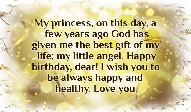 Birthday Wishes For My Daughter Turning 7