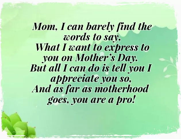 Mothers Day Poems For Daughters