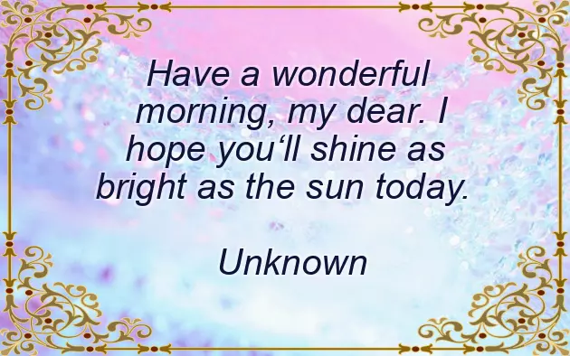 Encouraging Good Morning Messages