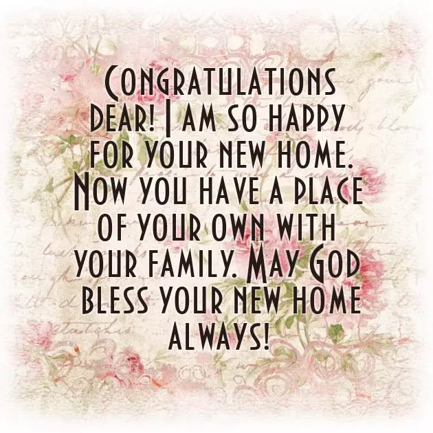 Best Wishes For New House Inauguration