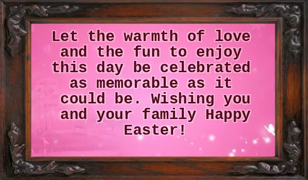 Best Wishes For Easter