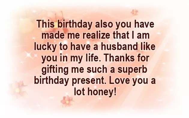 Unique Birthday Wishes For Husband With Love