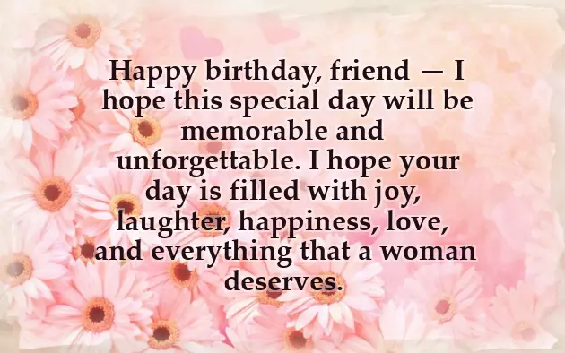 Happy Birthday Friend Woman Funny Happy Birthday Friend Woman Funny