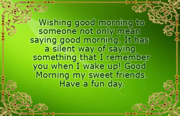 Good Morning Message To A Group Good Morning Message To A Group