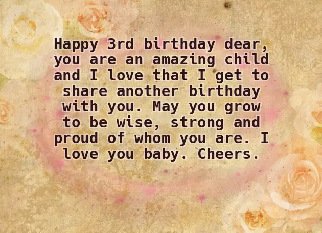 Happy Birthday Quotes For 3 Year Old Boy Happy Birthday Quotes For 3 Year Old Boy