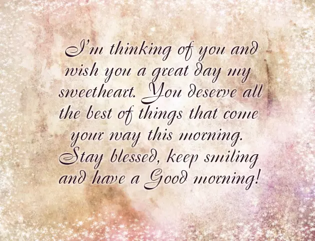 Good Morning Wishes For My Crush