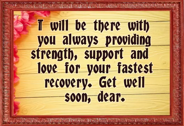 Get Well Soon Text For Him