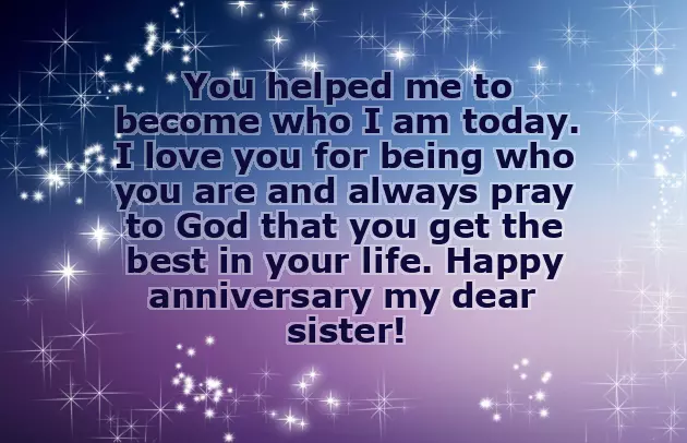 Wedding Anniversary Brother And Sister In Law