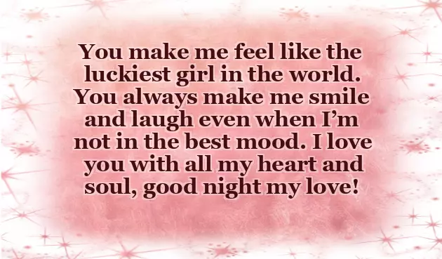 Good Night Poem For Boyfriend