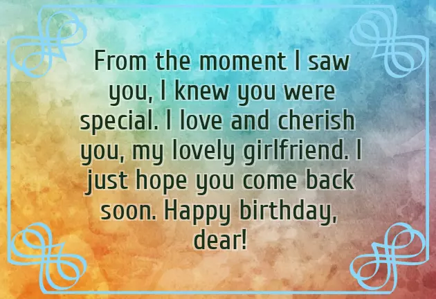 Beautiful Birthday Quotes For Girlfriend