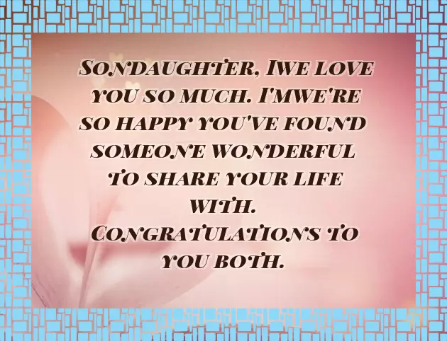 Wedding Wishes For Your Daughter