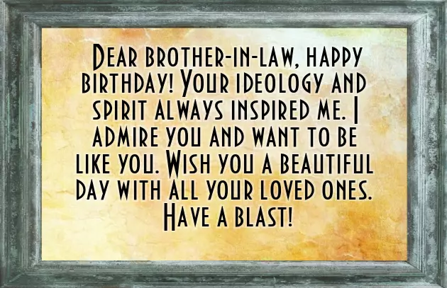 Wishing Your Brother In Law A Happy Birthday