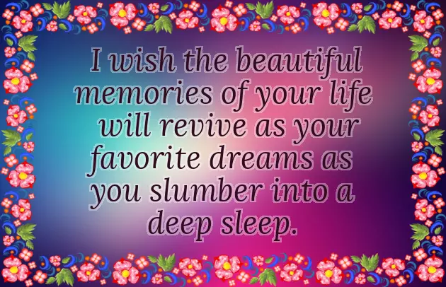 Lovely Good Night Message For A Friend