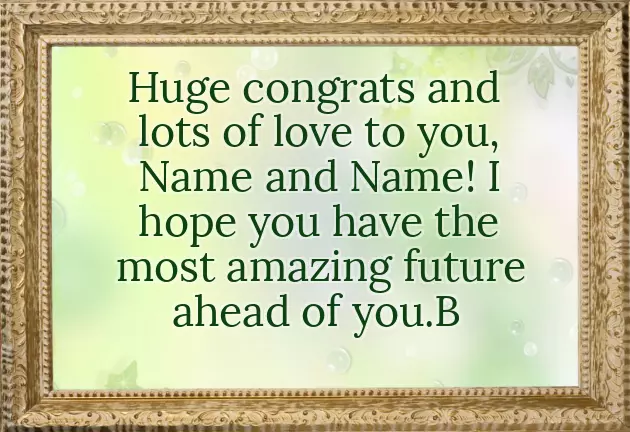 Best Wishes And Congratulations