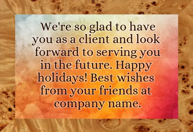 With The Best Wishes For A Happy New Year