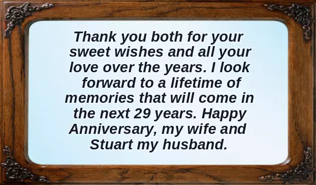 29 Wedding Anniversary Wishes 29 Wedding Anniversary Wishes