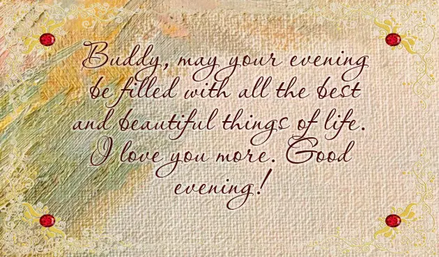 Evening Wish Evening Wish